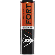 TUBO DI 4 PALLINE DUNLOP FORT CLAY COURT