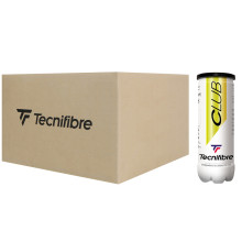 CARTONE DA 36 TUBI DI 3 PALLINE TECNIFIBRE CLUB