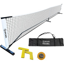 KIT CAMPO PICKLEBALL: RETE CON STRUTTURA + MARCATURE