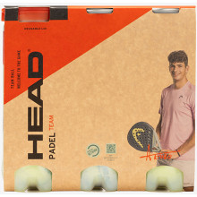 CONFEZIONE DI 3 TUBI DI 3 PALLINE DA PADEL HEAD