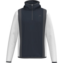 FELPA HEAD CLUB TECH 1/4 ZIP CAPUCHE