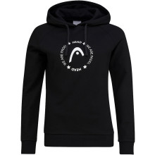 FELPA PADEL DONNA CON CAPPUCCIO