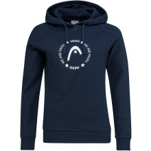 FELPA PADEL DONNA CON CAPPUCCIO