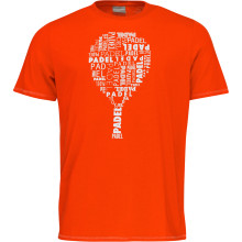 MAGLIETTA HEAD JUNIOR BOY TYPO PADEL