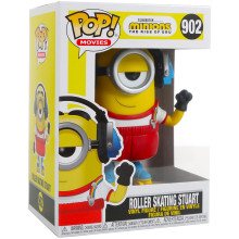 FIGURINA FUNKO POP MINIONS 2: ROLLER SKATING STUART 
