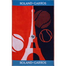 ASCIUGAMANO CON LOGO UFFICIALE ROLAND GARROS 70 X 105 CM