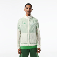 GIACCA LACOSTE ROLAND GARROS CON CAPPUCCIO FULL ZIP