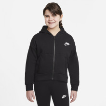 FELPA NIKE JUNIOR BAMBINA CLUB CON CAPPUCCIO E ZIP