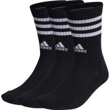 3 PAIA DI CALZE ADIDAS 3 STRISCE CREW