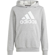 FELPA ADIDAS JUNIOR GRIGIA CON CAPPUCCIO