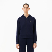 FELPA LACOSTE DONNA CON ZIP