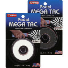 3 OVERGRIP PADEL TOURNA MEGATAC
