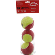 CONFEZIONE DA 3 PALLINE TRETORN ACADEMY RED