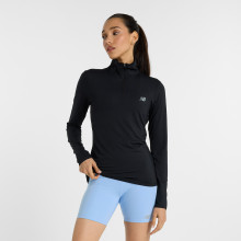 T-SHIRT NEW BALANCE FEMME SPORT QUARTER ZIP