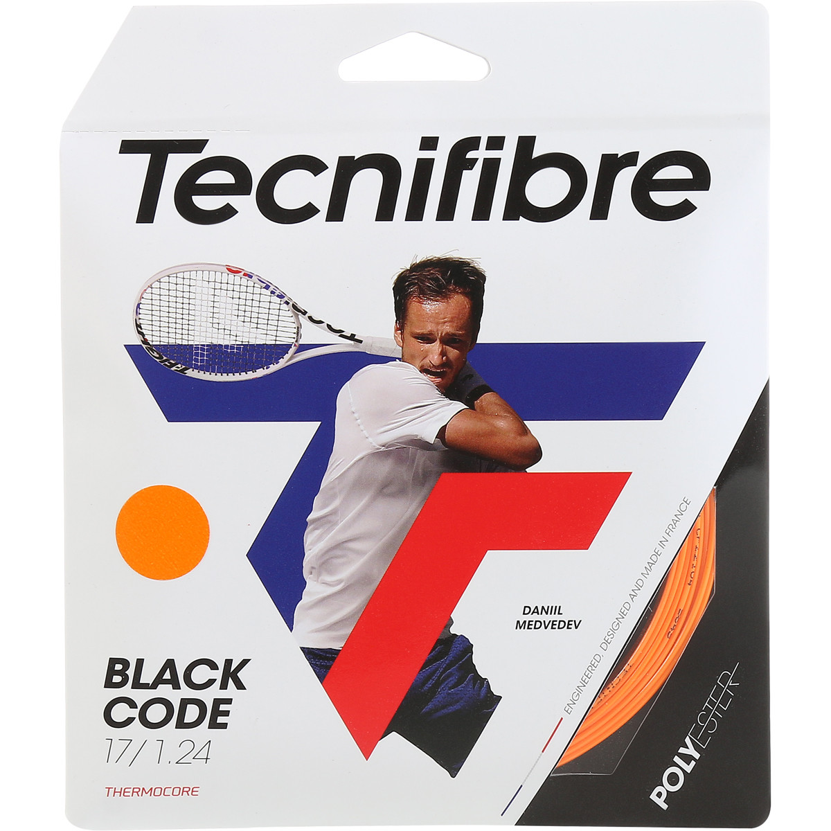 CORDA TECNIFIBRE PRO BLACK CODE FIRE (12 METRI)