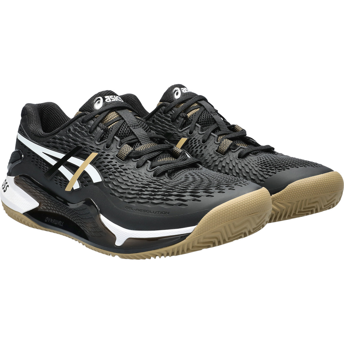 Tuta asics nera shop e oro uomo
