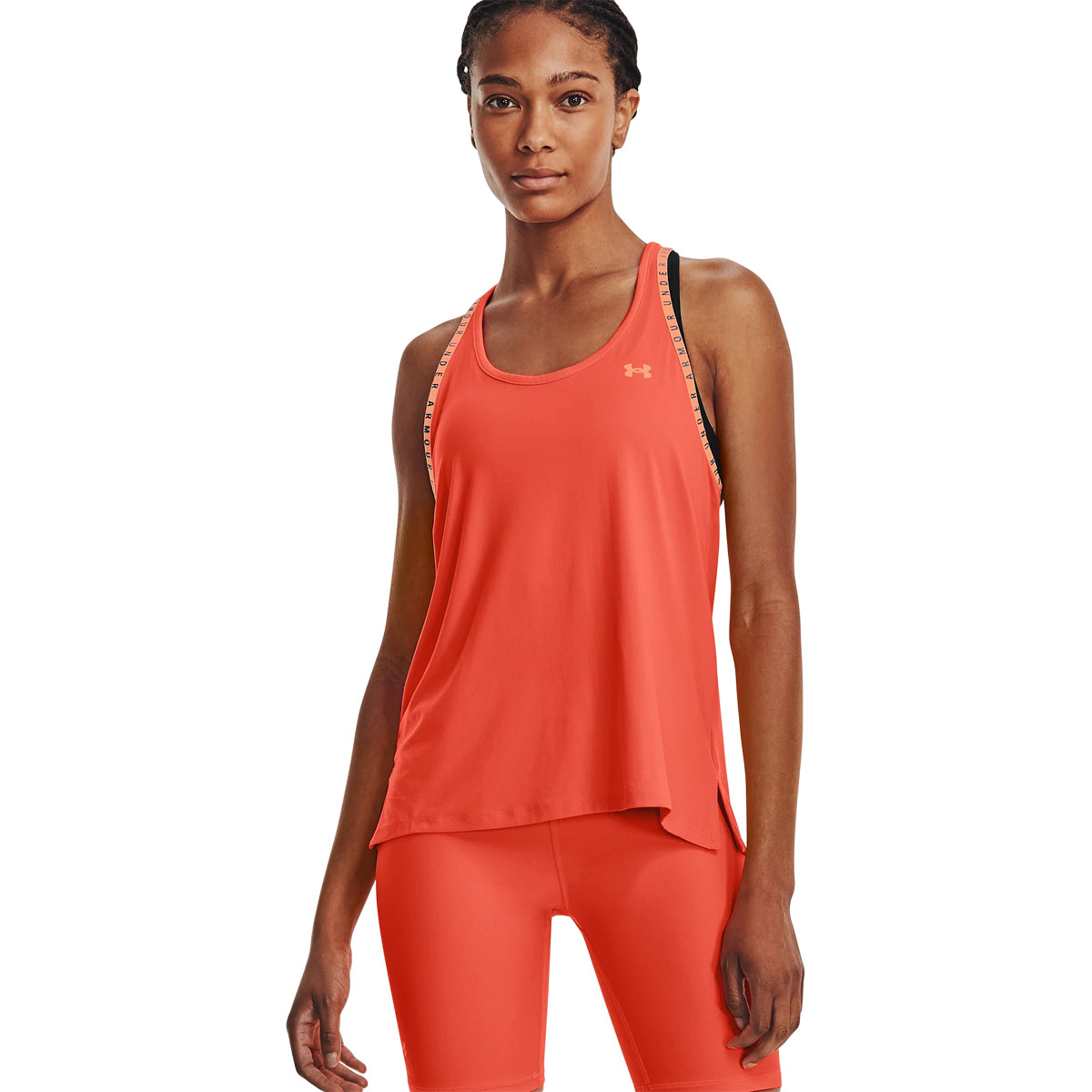 Pantaloni under armour donna arancione outlet