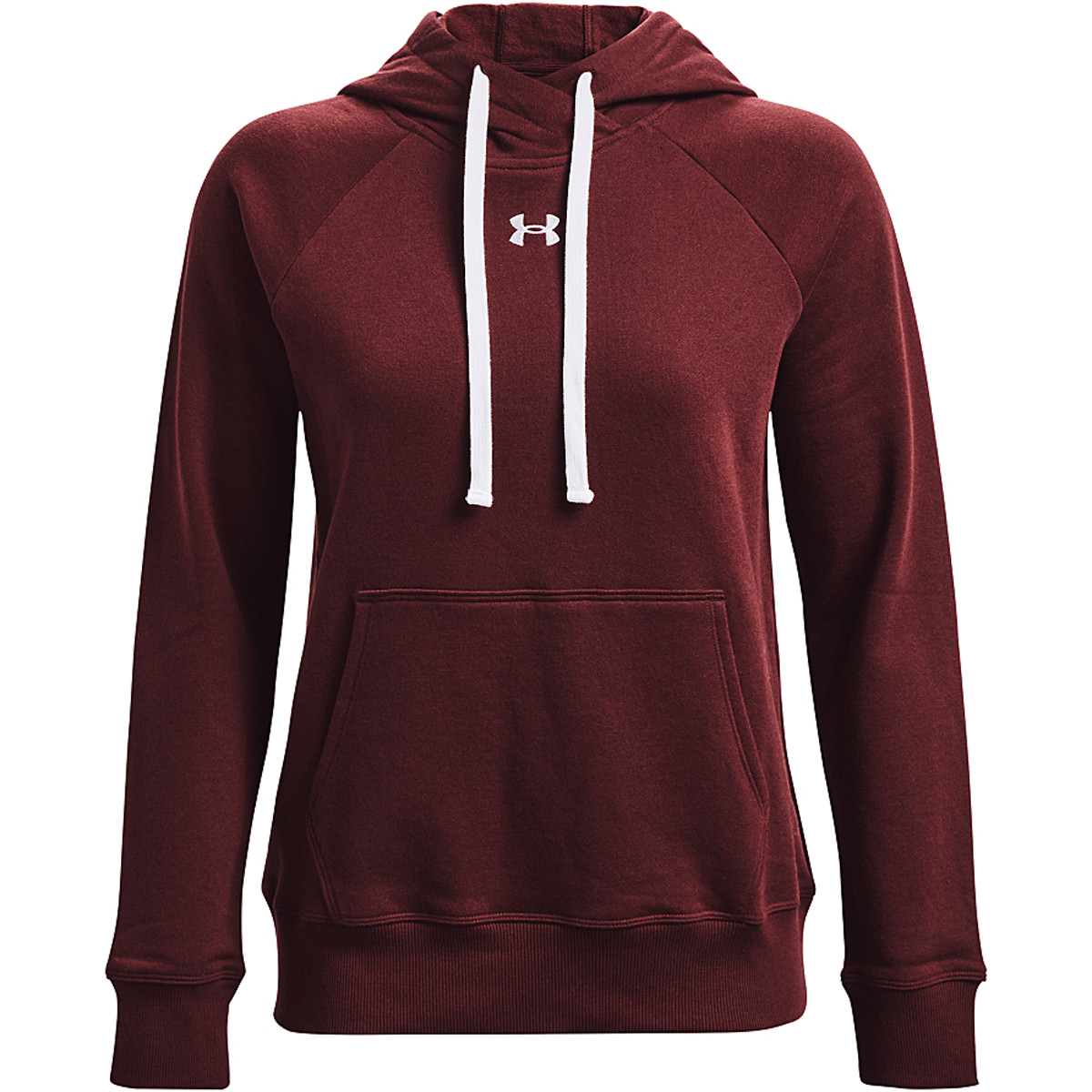 Felpa under shop armour donna rosso