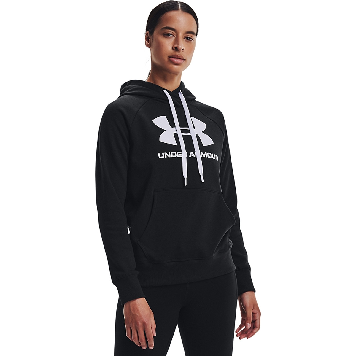 Felpa under armour donna nero store