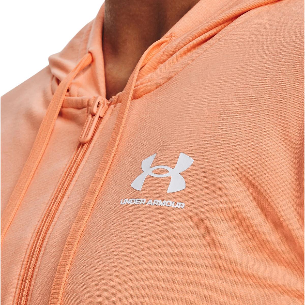 Felpa under armour donna arancione online