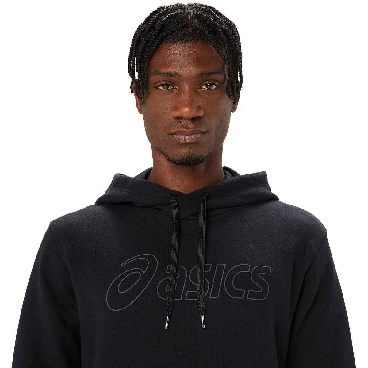 Felpa asics uomo nere hot sale