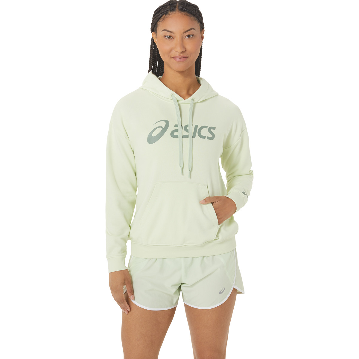Felpa asics donna rossa store