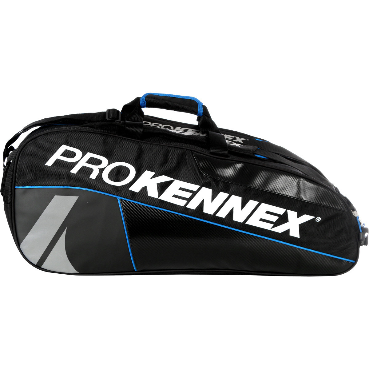 BORSA DA TENNIS THERMO PRO KENNEX DOPPIA NERO/BLU