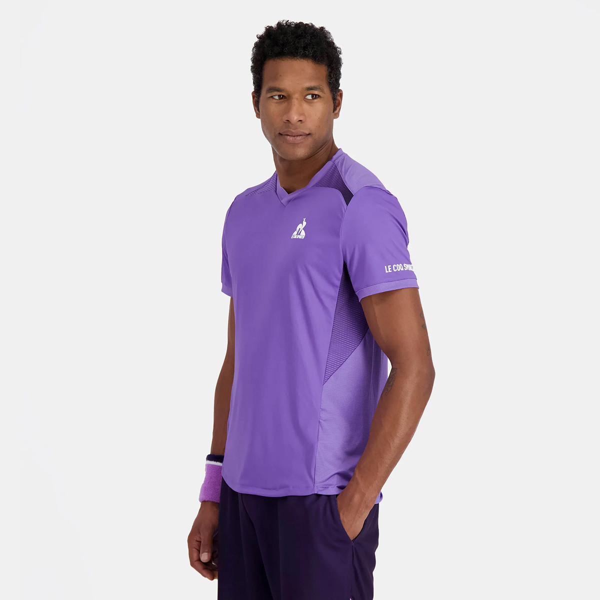 MAGLIETTA LE COQ SPORTIF TENNIS PRO MELBOURNE DAY MIAMI LE COQ