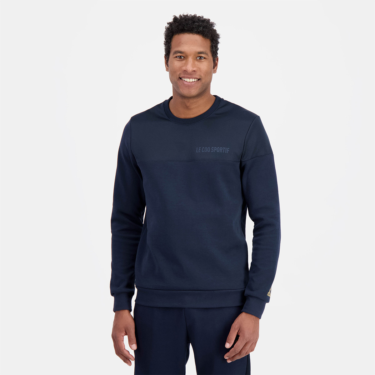 FELPA LE COQ SPORTIF CREW LE COQ SPORTIF Uomo Abbigliamento Tennispro