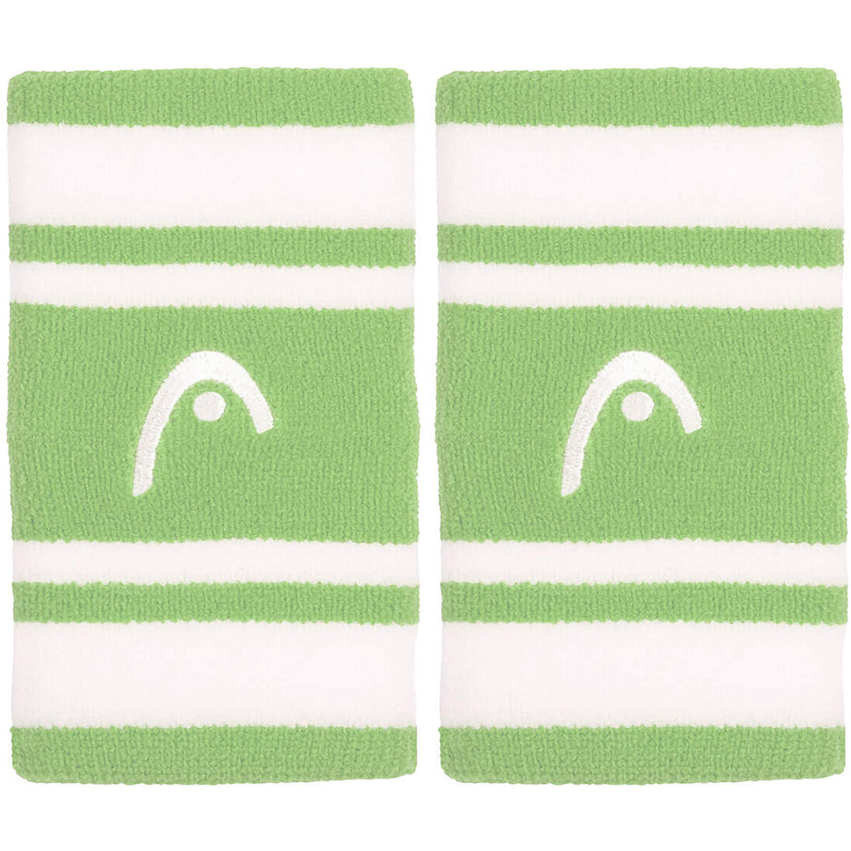 PAIRE DE SERRE POIGNETS HEAD DOUBLE LARGEUR 5" STRIPED