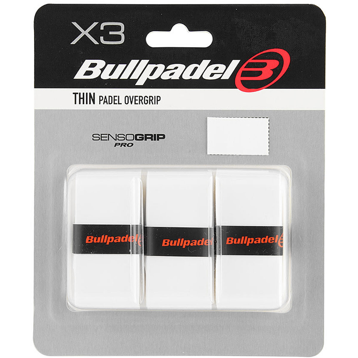 CONFEZIONE DA 3 OVERGRIP BULLPADEL