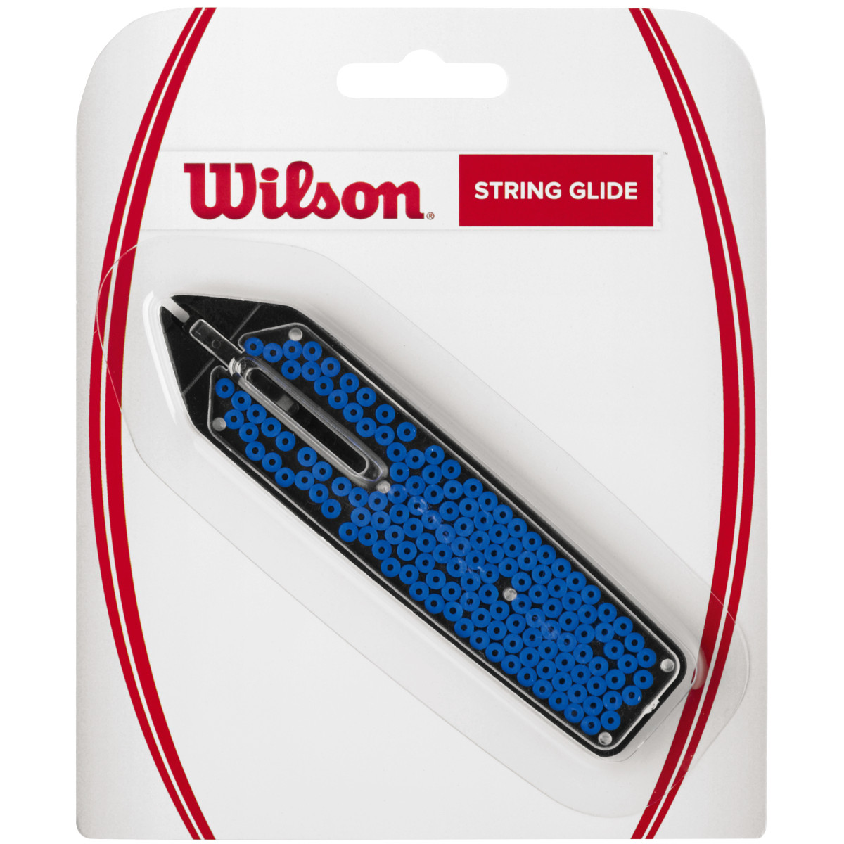 Mulinello Corda Tennis Wilson Synthetic Gut Power, Rosso, 200 M (1,3 Mm/16 Ga) - Foto 4