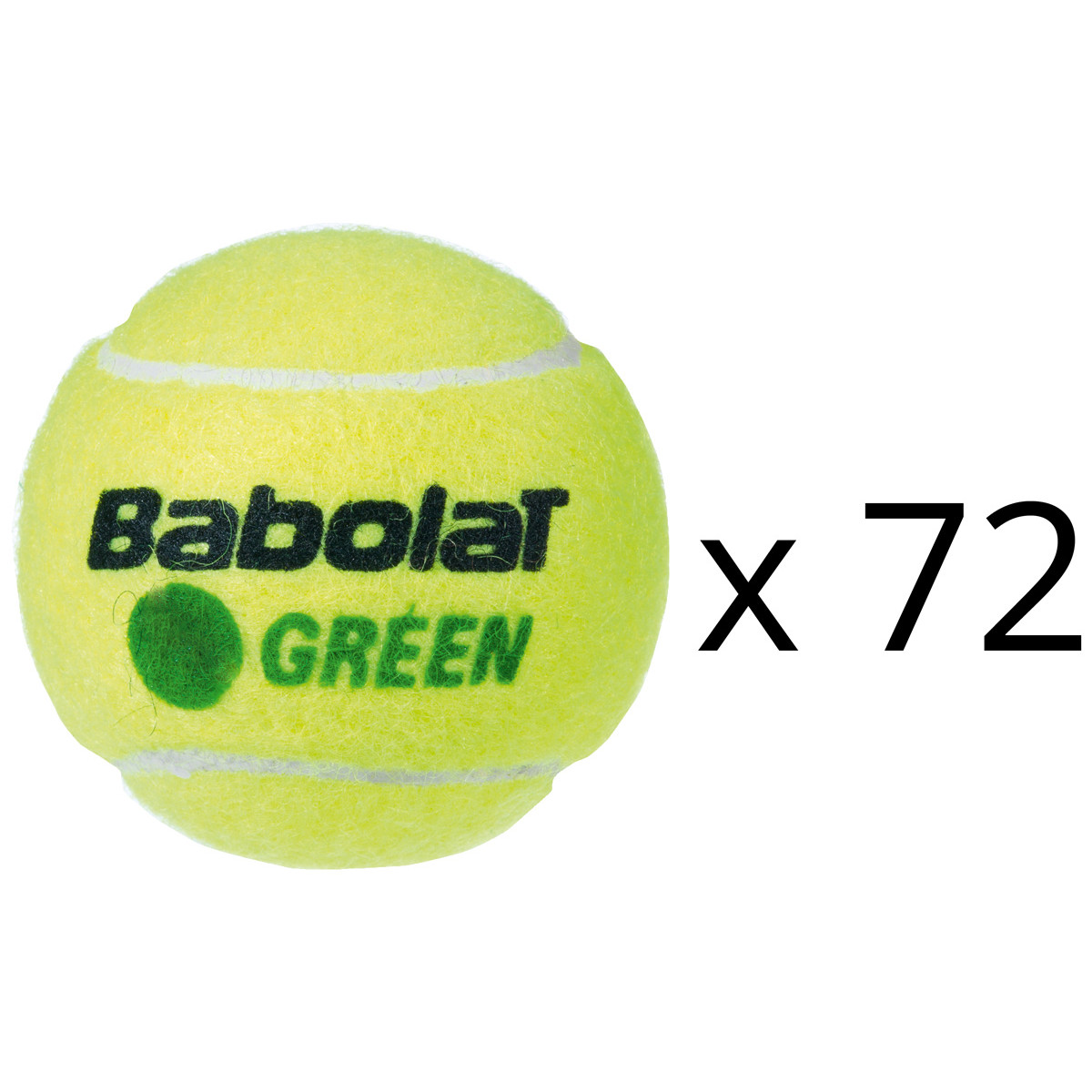 RICARICA DA 72 PALLINE BABOLAT GREEN