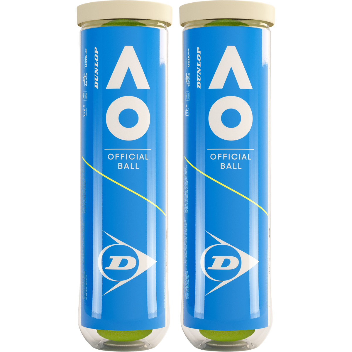 BIPACK DI 4 PALLINE DUNLOP AUSTRALIAN OPEN
