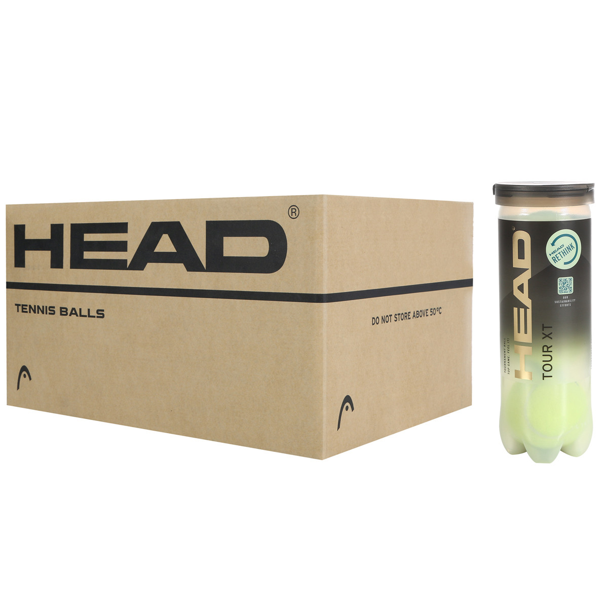 CARTONE DI 24 TUBI DA 3 PALLINE HEAD TOUR XT