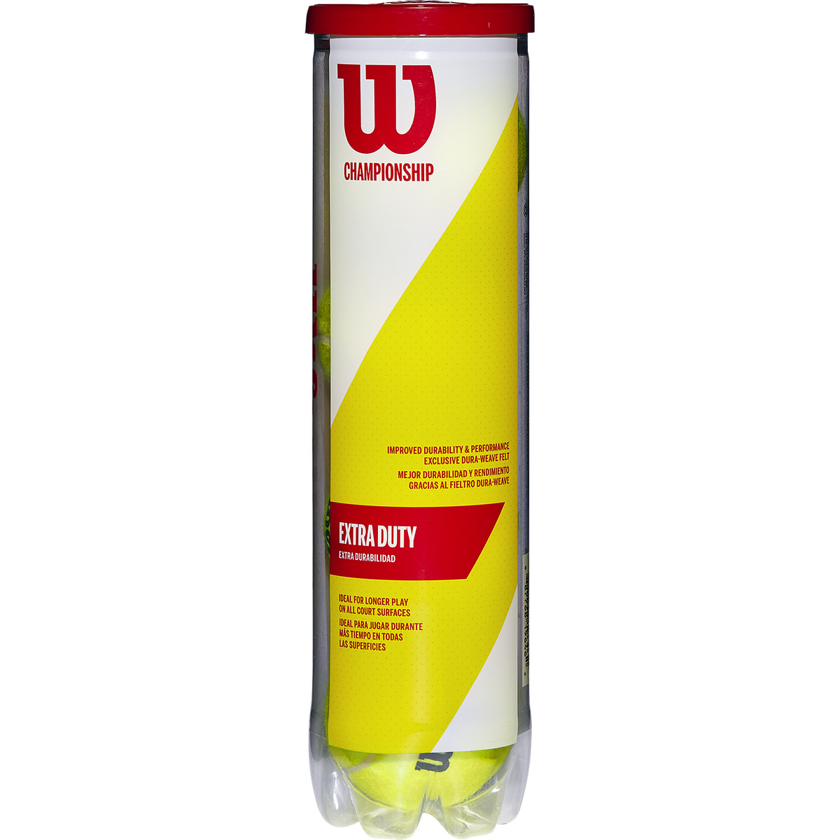 TUBO DI 4 PALLINE WILSON CHAMPIONSHIP
