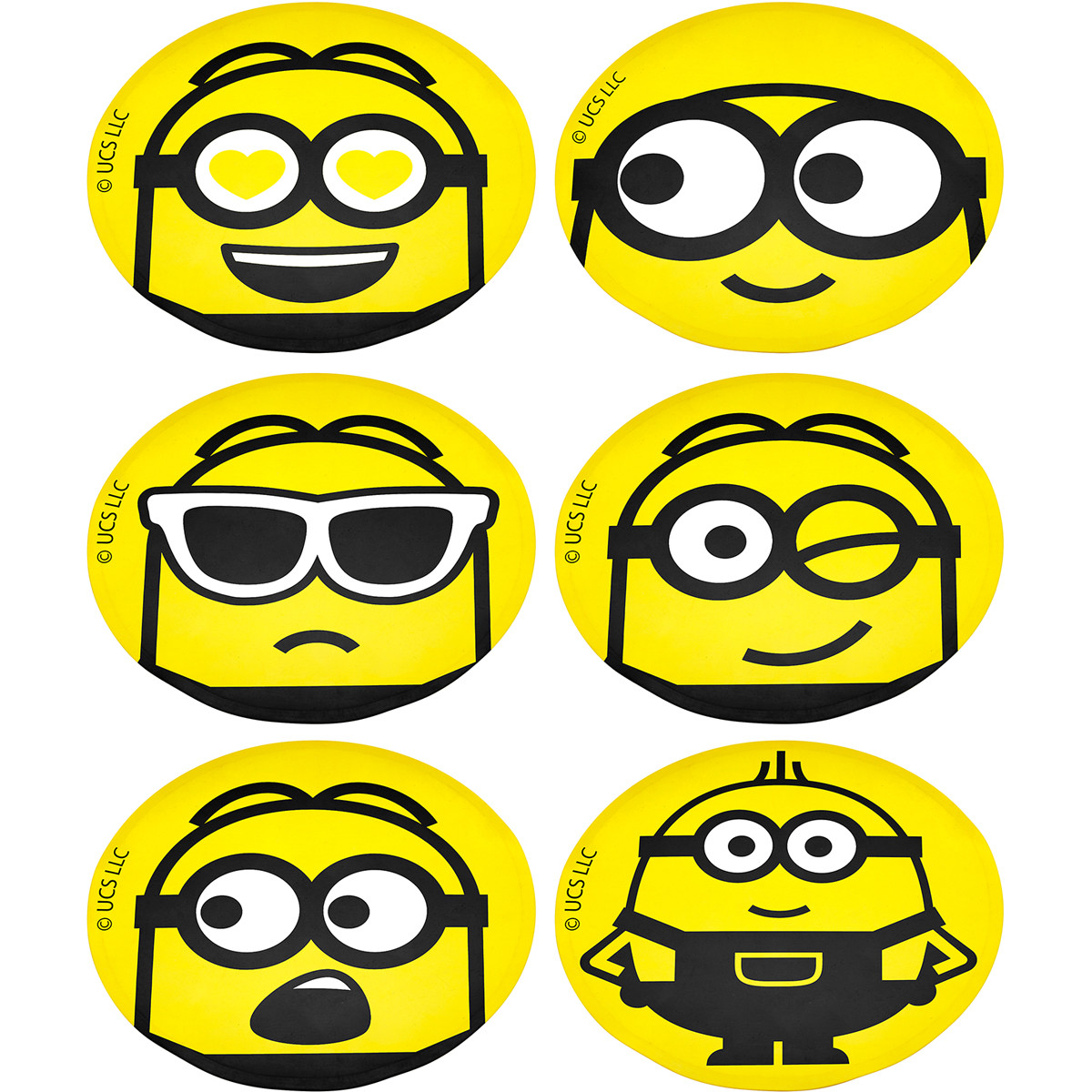 CONFEZIONE DI 6 BERSAGLI WILSON MINIONS