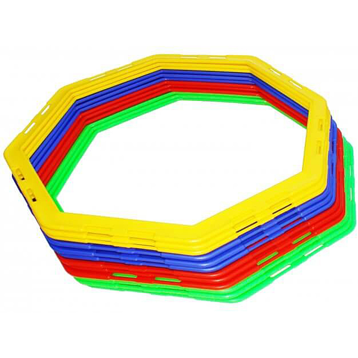 SET DI 12 OTTAGONI RITMICI 45 CM
