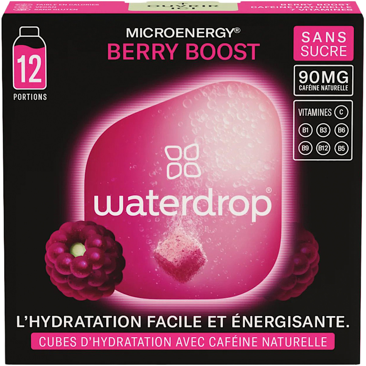 MICROENERGIA WATERDROP BERRY BOOST