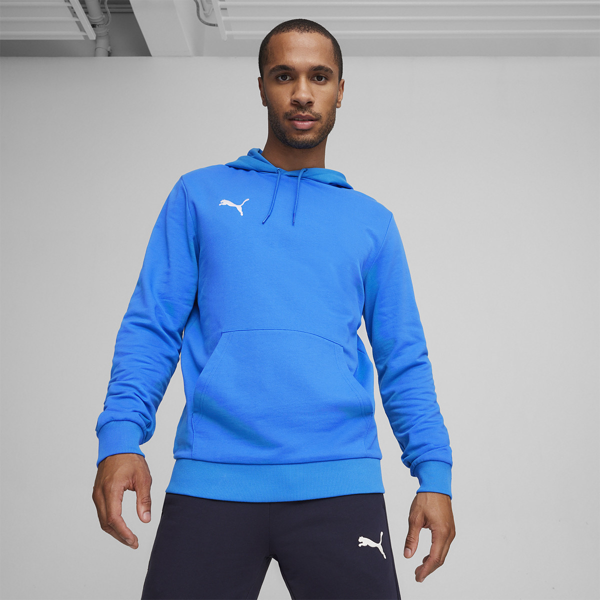 PUMA CASUAL TEAM GOAL FELPA CON CAPPUCCIO