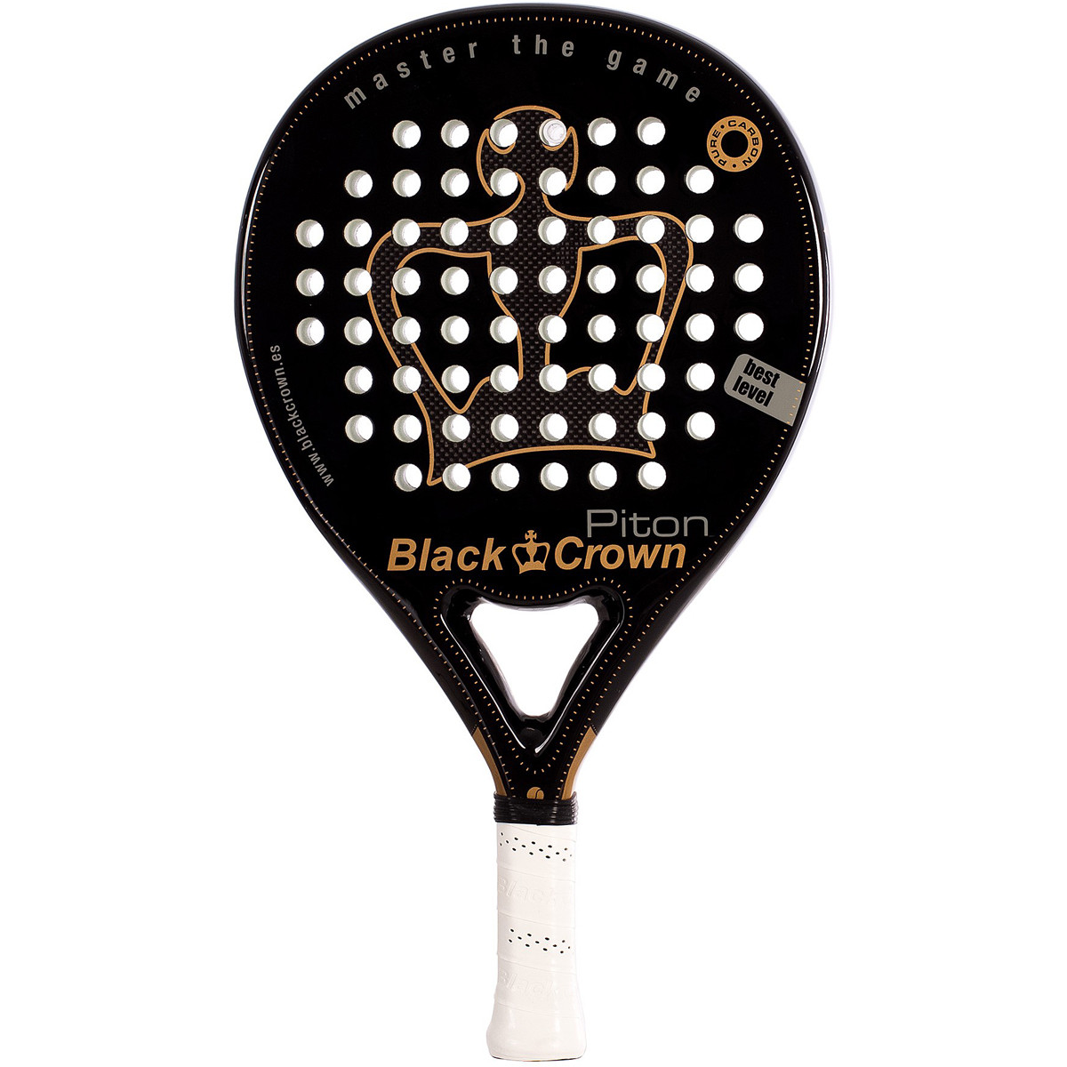 RACCHETTA DA PADEL BLACK CROWN PITON