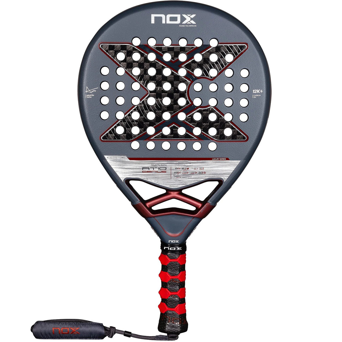 NOX AT10 GENIUS 12K RACCHETTA DA PADEL TEST DI AGUSTIN TAPIA