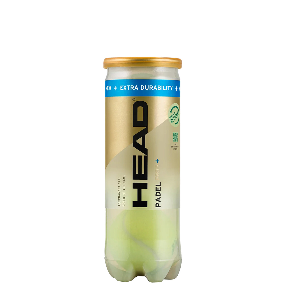 TUBO DI 3 PALLINE HEAD PADEL PRO S +