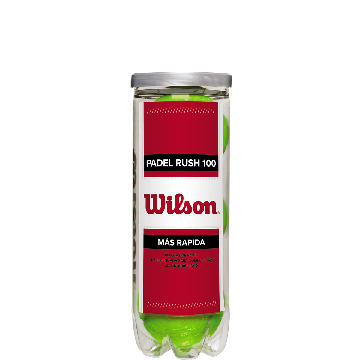 TUBO DI 3 PALLINE DA PADEL WILSON RUSH 100