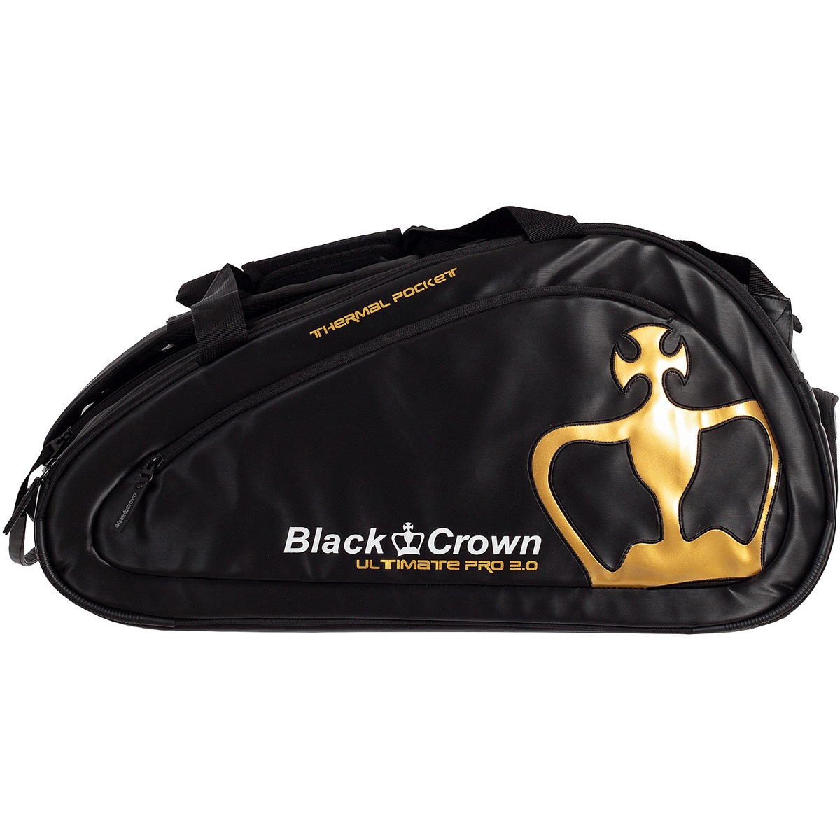 BLACK CROWN ULTIMATE PRO 2.0 GOLD PADEL BAG
