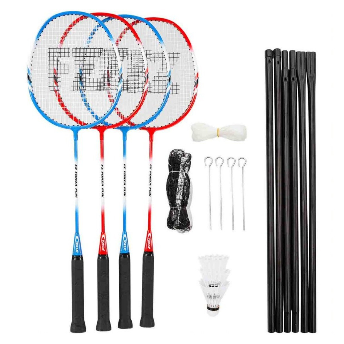 KIT FORZA SUMMER FUN 4 RACCHETTE + RETE - 700920