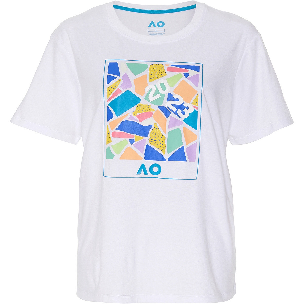 MAGLIETTA AUSTRALIAN OPEN DONNA MOSAIC