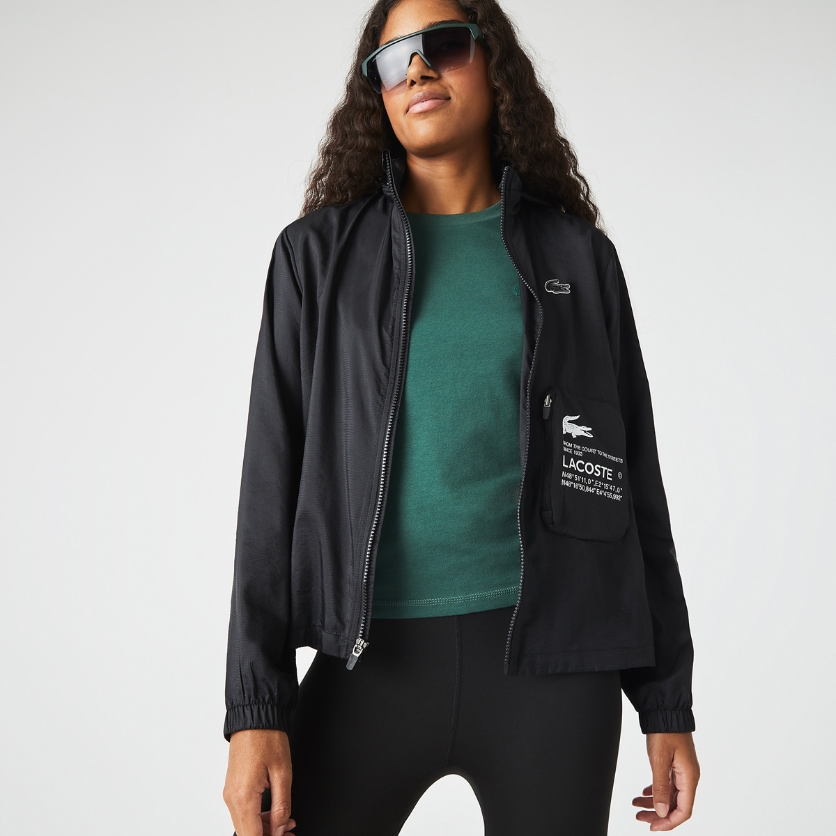 Felpa hot sale donna lacoste