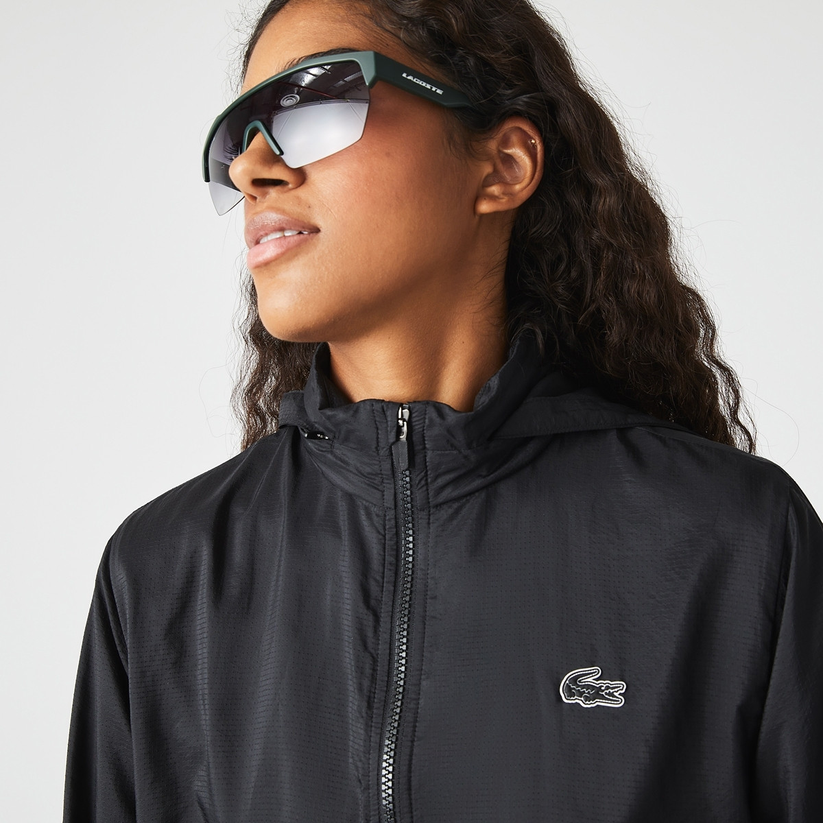 FELPA CON CAPPUCCIO LACOSTE DONNA LACOSTE Donna