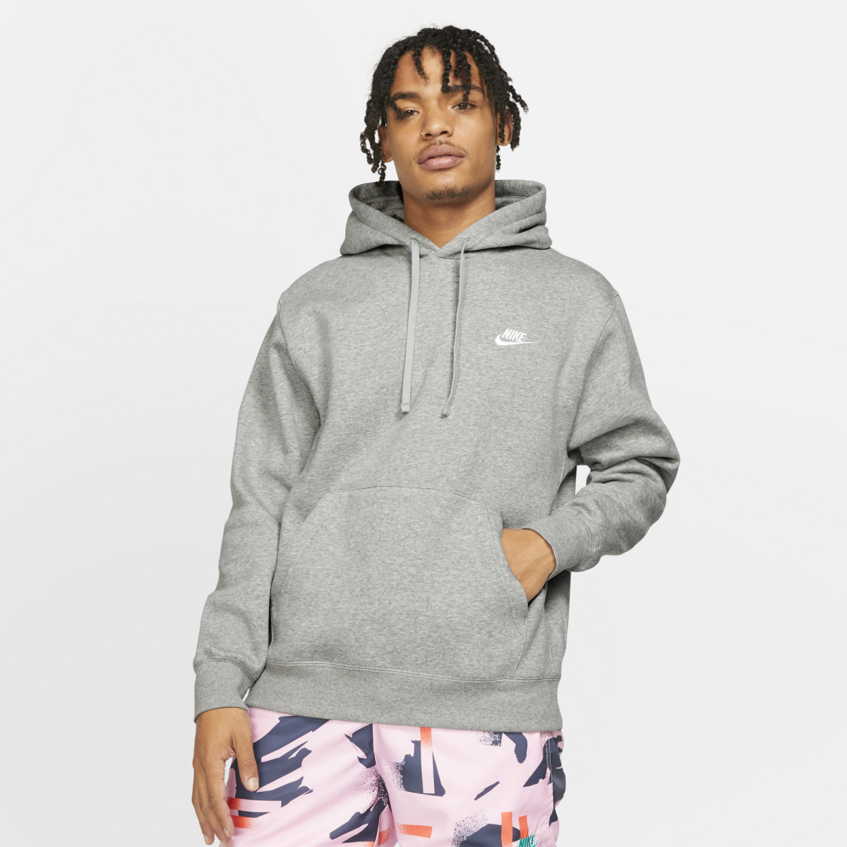 Felpa nike store uomo grigio